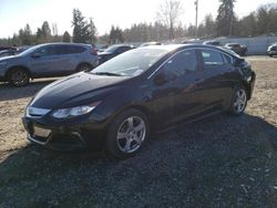 Salvage cars for sale at Graham, WA auction: 2017 Chevrolet Volt LT