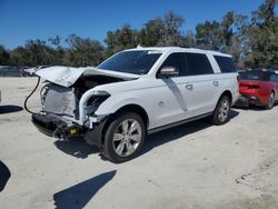 Salvage cars for sale at Ocala, FL auction: 2024 Ford Expedition Max King Ranch