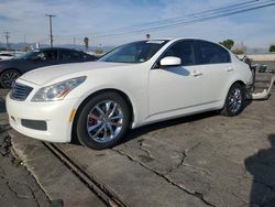 Salvage cars for sale at Colton, CA auction: 2009 Infiniti G37 Base