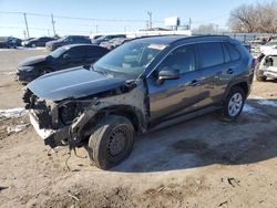 Salvage cars for sale at Oklahoma City, OK auction: 2019 Toyota Rav4 LE