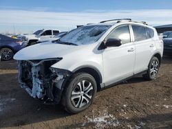 Salvage cars for sale at Brighton, CO auction: 2016 Toyota Rav4 LE