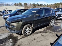 Jeep salvage cars for sale: 2015 Jeep Cherokee Limited