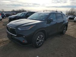 Salvage cars for sale at Hillsborough, NJ auction: 2022 Toyota Highlander Hybrid XLE