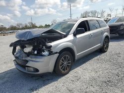 Salvage cars for sale at Riverview, FL auction: 2018 Dodge Journey SE