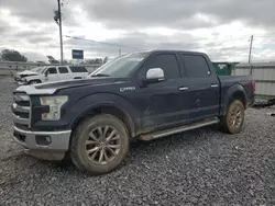 Salvage trucks for sale at Hueytown, AL auction: 2016 Ford F150 Supercrew