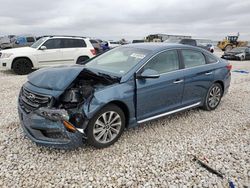 Salvage cars for sale at Taylor, TX auction: 2015 Hyundai Sonata Sport