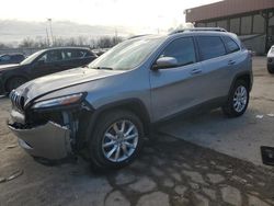 Jeep salvage cars for sale: 2015 Jeep Cherokee Limited