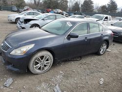 Salvage cars for sale at Madisonville, TN auction: 2011 Infiniti G37