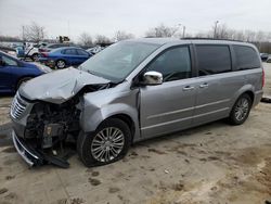 Salvage cars for sale at Louisville, KY auction: 2016 Chrysler Town & Country Touring L