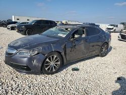 Salvage cars for sale from Copart Taylor, TX: 2017 Acura TLX