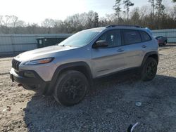 Salvage cars for sale at Augusta, GA auction: 2017 Jeep Cherokee Trailhawk