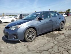 Salvage cars for sale at Colton, CA auction: 2014 Toyota Corolla L