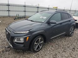 Salvage cars for sale at Cahokia Heights, IL auction: 2018 Hyundai Kona Limited