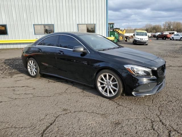 2018 Mercedes-Benz CLA 250 4matic