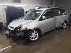 Salvage cars for sale from Copart Elgin, IL: 2006 Toyota Sienna XLE