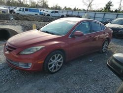 Mazda salvage cars for sale: 2009 Mazda 6 S