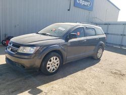 Salvage cars for sale at Amarillo, TX auction: 2016 Dodge Journey SE