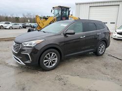 Salvage cars for sale at Montgomery, AL auction: 2017 Hyundai Santa FE SE