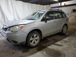 Salvage cars for sale from Copart Ebensburg, PA: 2016 Subaru Forester 2.5I