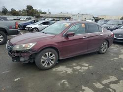 Salvage cars for sale at Martinez, CA auction: 2014 Honda Accord LX