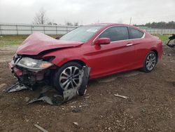 Salvage cars for sale at Houston, TX auction: 2014 Honda Accord EXL