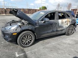 Salvage cars for sale at Wilmington, CA auction: 2016 Porsche Macan S