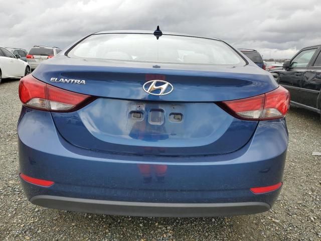 2016 Hyundai Elantra SE