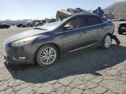 Salvage cars for sale at Colton, CA auction: 2017 Ford Focus Titanium