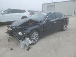 Salvage cars for sale at Kansas City, KS auction: 2014 Infiniti Q50 Base