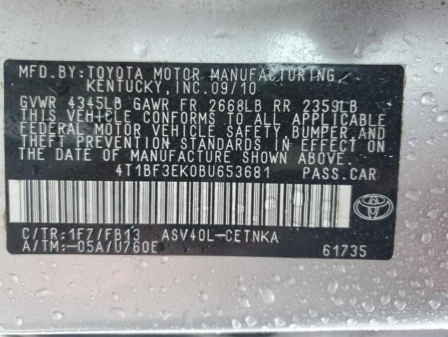 2011 Toyota Camry Base