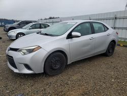 Toyota Corolla salvage cars for sale: 2015 Toyota Corolla L