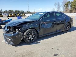 Salvage cars for sale at Dunn, NC auction: 2022 Toyota Camry SE