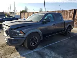 Salvage trucks for sale at Wilmington, CA auction: 2016 Dodge RAM 1500 Rebel