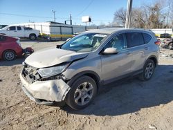 Salvage cars for sale at Oklahoma City, OK auction: 2018 Honda CR-V EXL