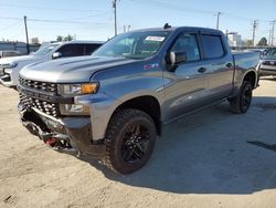 Chevrolet salvage cars for sale: 2022 Chevrolet Silverado LTD K1500 Trail Boss Custom