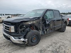 Salvage cars for sale at Houston, TX auction: 2022 Ford F150 Supercrew