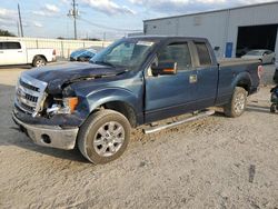 Salvage cars for sale at Jacksonville, FL auction: 2014 Ford F150 Super Cab