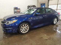 Salvage cars for sale from Copart Blaine, MN: 2018 KIA Optima LX