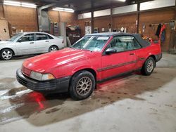 Chevrolet Cavalier salvage cars for sale: 1991 Chevrolet Cavalier RS