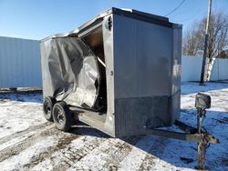 Salvage trucks for sale at Davison, MI auction: 2022 Haulmark Utility