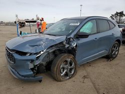 Salvage cars for sale at Woodhaven, MI auction: 2024 Ford Escape ST Line