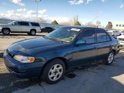 Toyota salvage cars for sale: 1998 Toyota Corolla VE