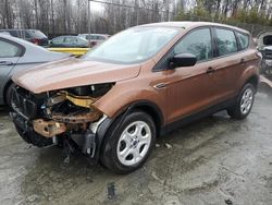 Salvage cars for sale at Waldorf, MD auction: 2017 Ford Escape S