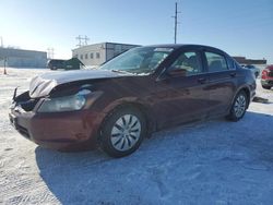 2008 Honda Accord LX en venta en Bismarck, ND