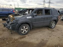 Salvage cars for sale at Elgin, IL auction: 2011 Honda Pilot EXL