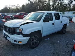 Salvage trucks for sale at Riverview, FL auction: 2014 Honda Ridgeline Sport