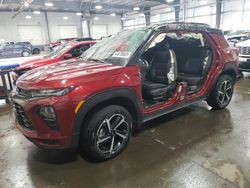 Salvage cars for sale at Ham Lake, MN auction: 2023 Chevrolet Trailblazer RS