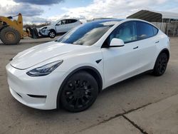 Salvage cars for sale at Fresno, CA auction: 2021 Tesla Model Y