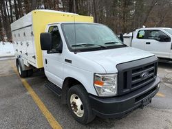 Salvage cars for sale at North Billerica, MA auction: 2019 Ford Econoline E450 Super Duty Cutaway Van