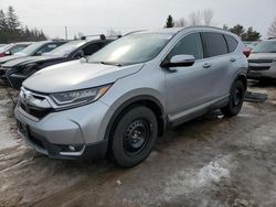 Salvage cars for sale at Bowmanville, ON auction: 2017 Honda CR-V Touring